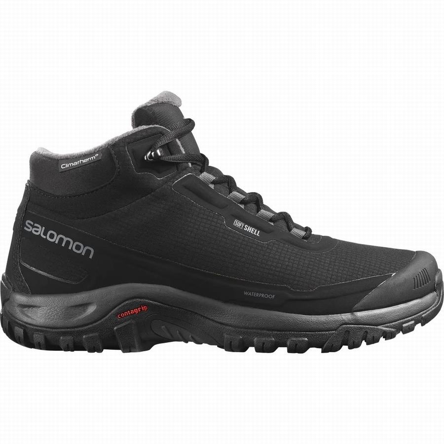 Salomon Shelter Climasalomon™ Vanntette Vintersko Herre Svart (JBF2412NF)